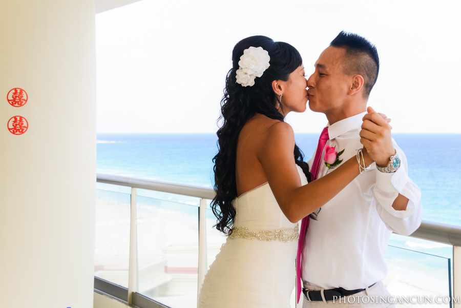 Beach Palace Wedding Getting Ready