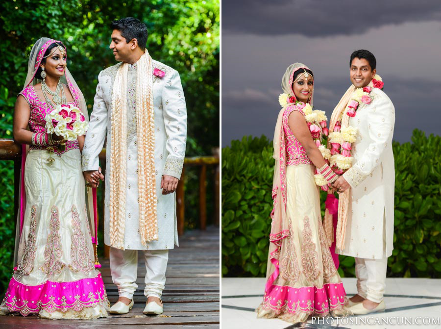 Grand Palladium Indian Wedding Portraits