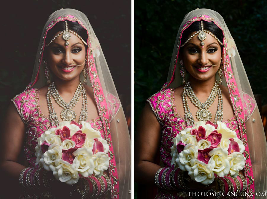 Grand Palladium Indian Wedding Portraits