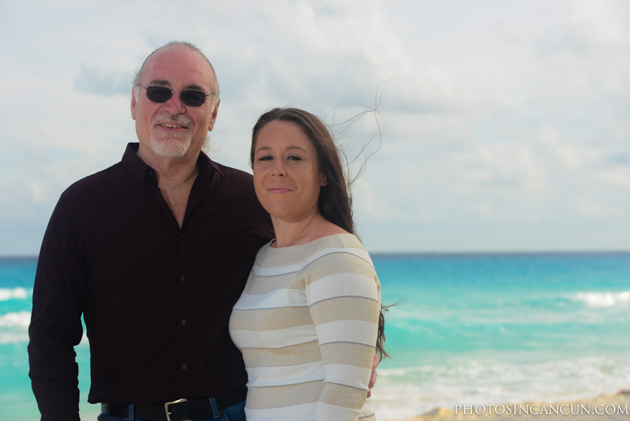 Cancun Family Sunset Photo Session