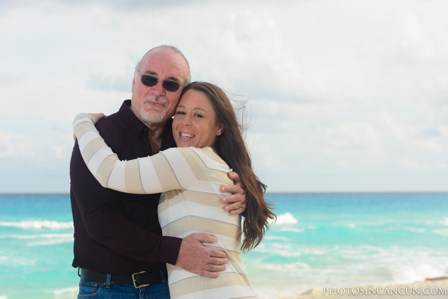 Cancun Family Sunset Photo Session