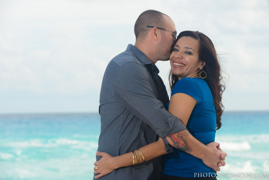 Cancun Family Sunset Photo Session