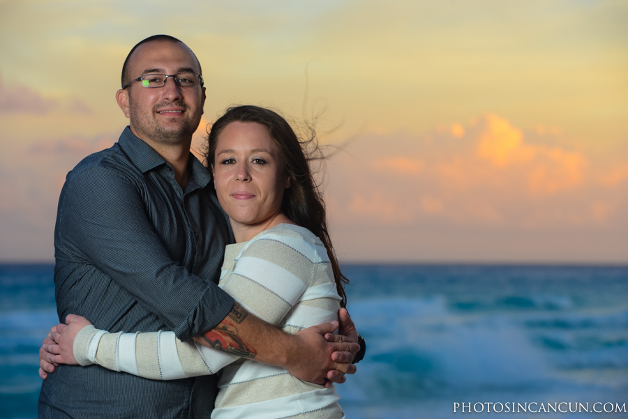 Cancun Family Sunset Photo Session