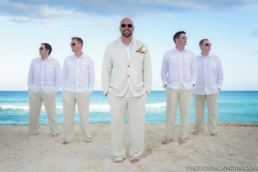 Crown Paradise Club Cancun Wedding Photographer