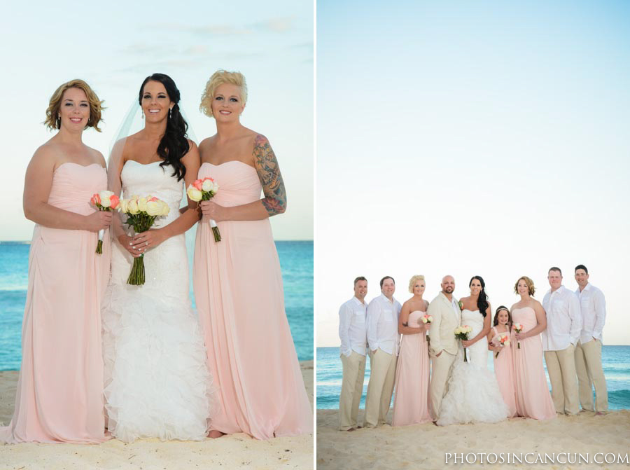 Crown Paradise Club Cancun Wedding Photographer