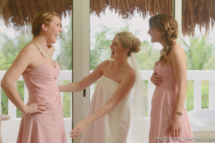 Grand Sunset Princess Resort Wedding Bride Getting Ready