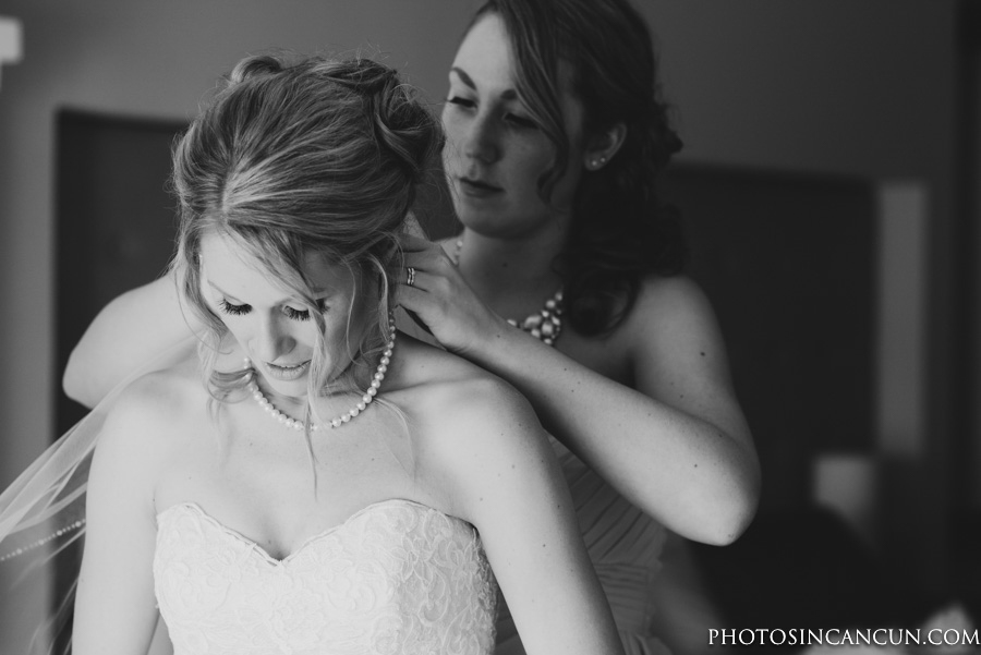 Grand Sunset Princess Resort Wedding Bride Getting Ready
