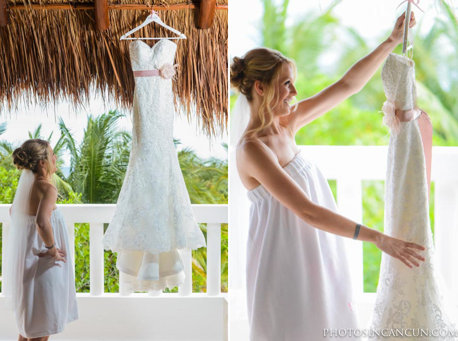 Grand Sunset Princess Resort Wedding Bride Getting Ready