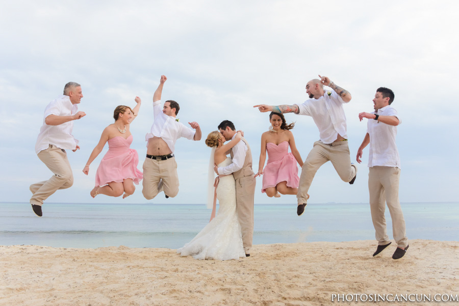 Bride + Groom Portraits at the Beach of Grand Sunset Princess