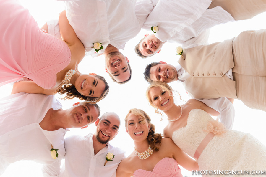 Bride + Groom Portraits at the Beach of Grand Sunset Princess