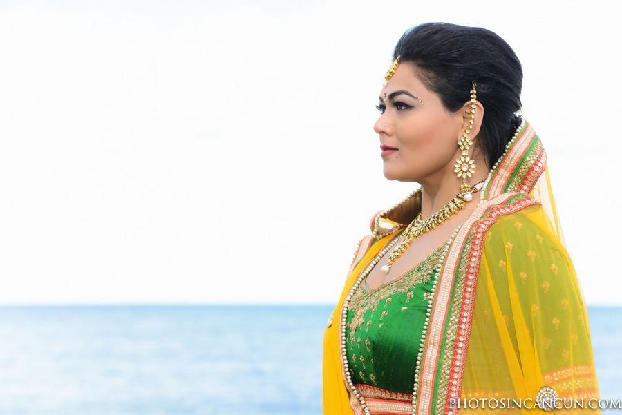 Moon Palace Beach Indian Wedding