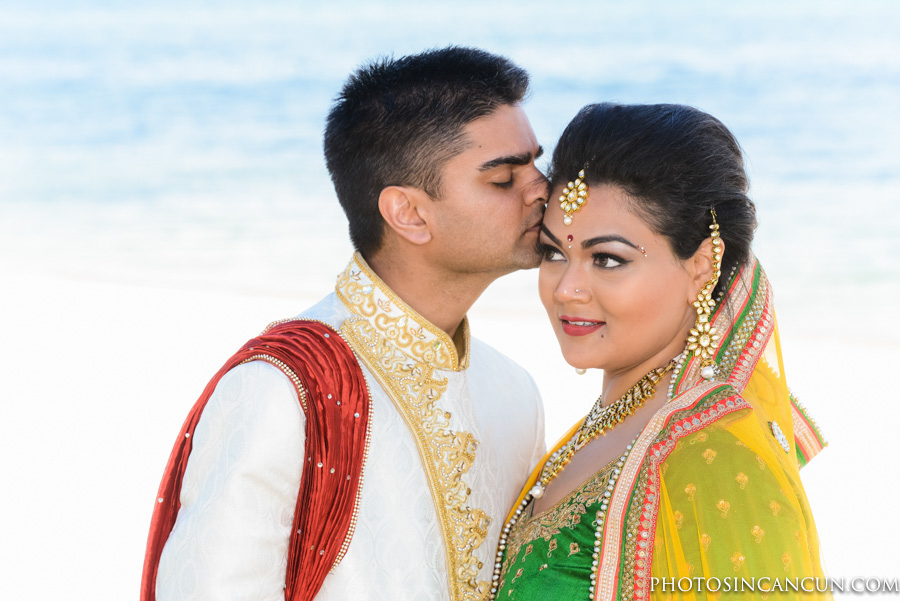 Moon Palace Beach Indian Wedding