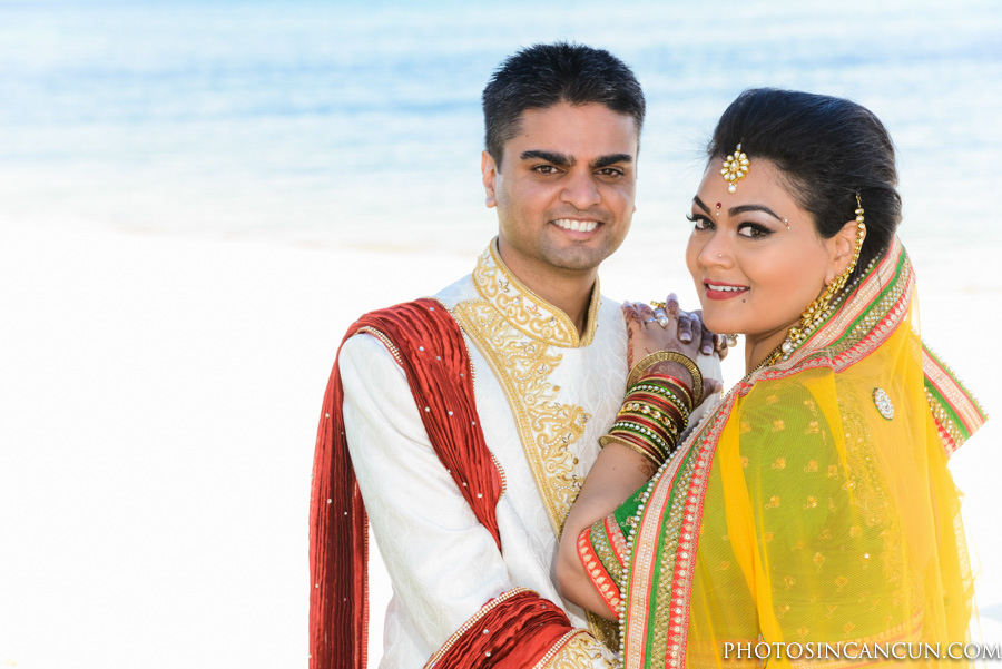 Moon Palace Beach Indian Wedding