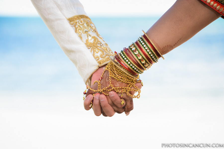 Moon Palace Beach Indian Wedding