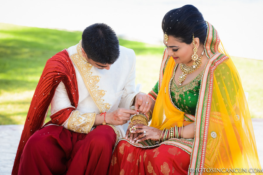 Moon Palace Beach Indian Wedding