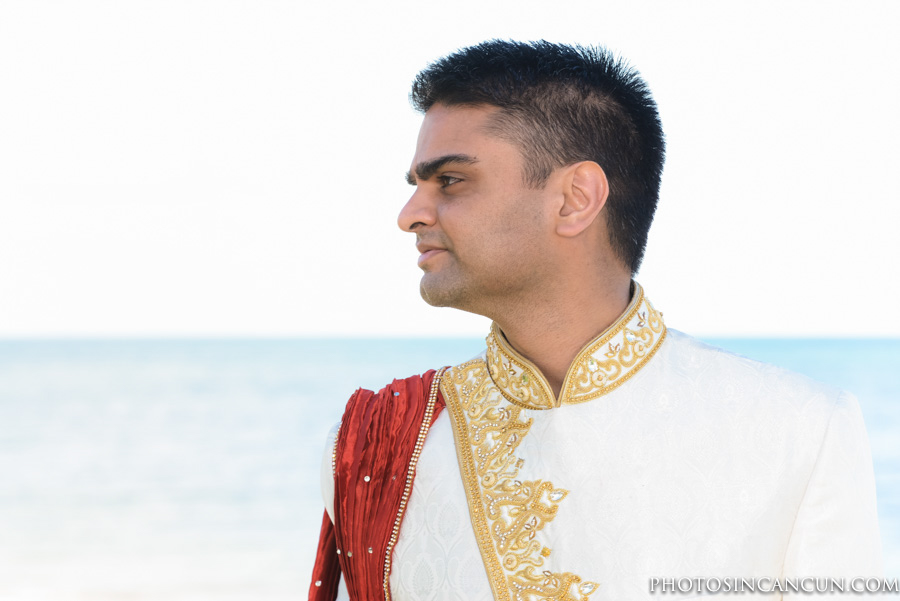 Moon Palace Beach Indian Wedding