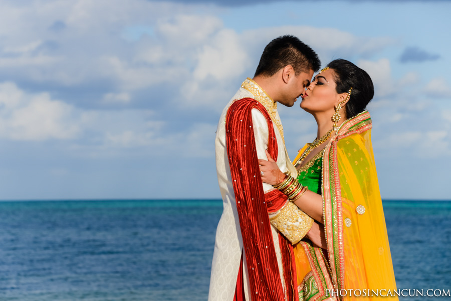 Moon Palace Beach Indian Wedding