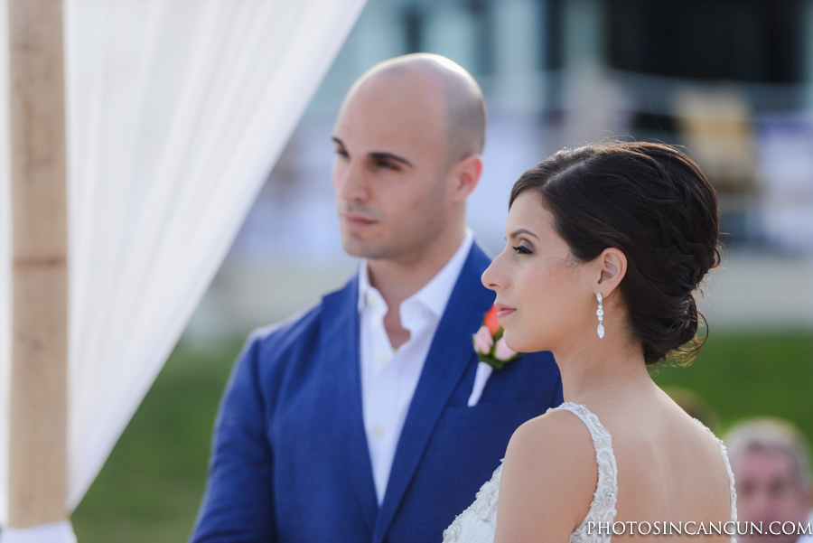 Now Sapphire Tequila Terrace Beachfront Wedding