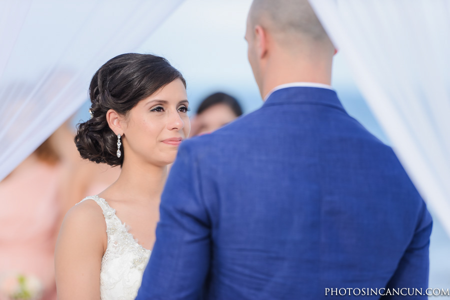 Now Sapphire Tequila Terrace Beachfront Wedding