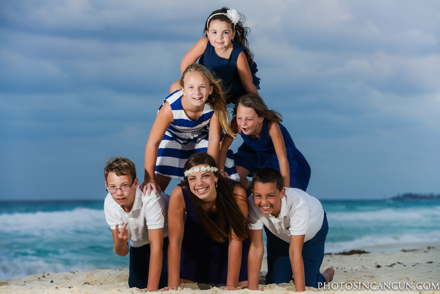 Holiday Family Photographer in Cancun