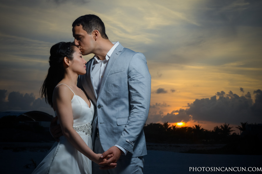 Temptation Resort Cancun Wedding Photos