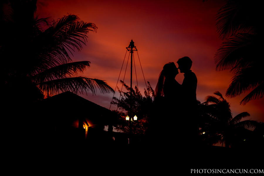 Wedding at the Now Jade Resort in Puerto Morelos Mexico