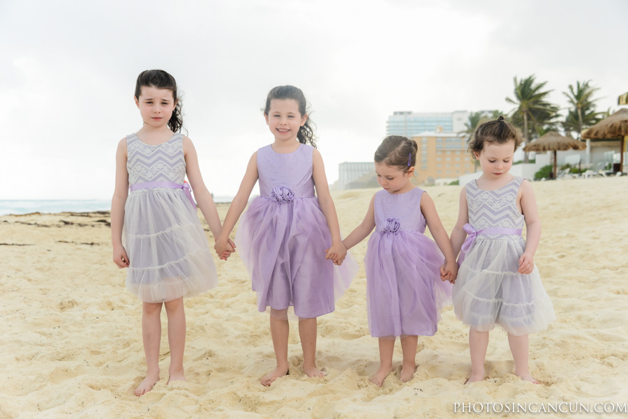 The Royal in Cancun Mexico Family Photo Sessions