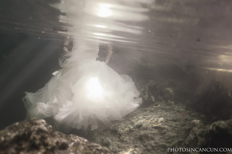 Trash The Dress in Cancun and Playa del Carmen Mexico