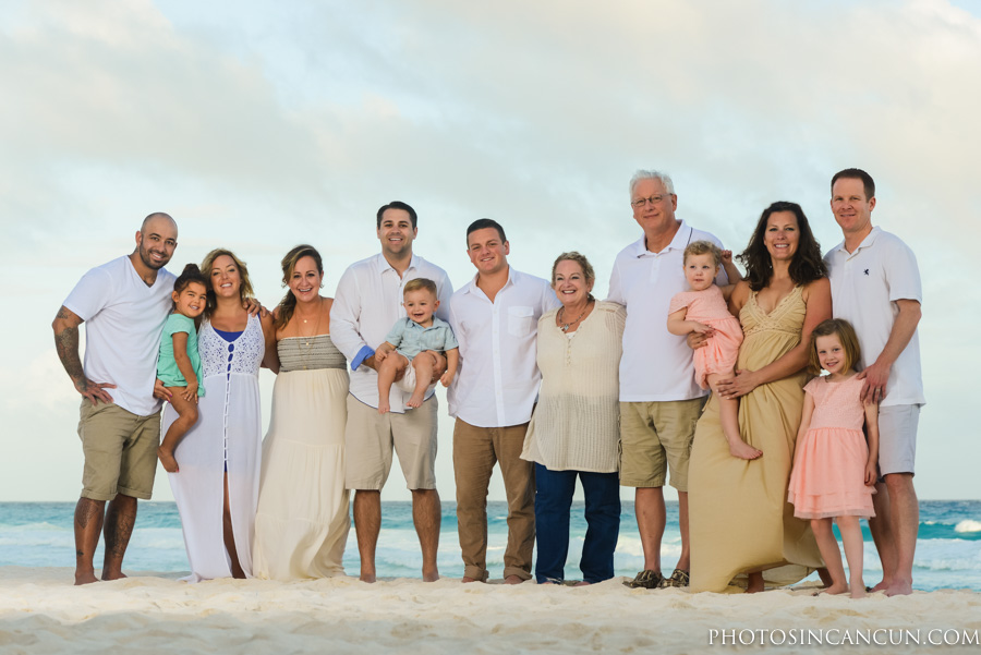 Cancun Family Photography Hotel Zone Cancun Mexico