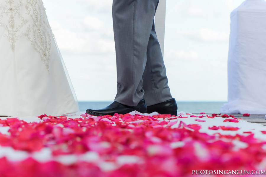Canadian Bride Wedding in Mexico at Now Sapphire Resort
